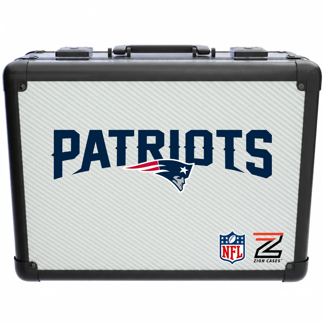 New England Patriots - NFL Carbon Fiber Slab Cases X, 2R, XL