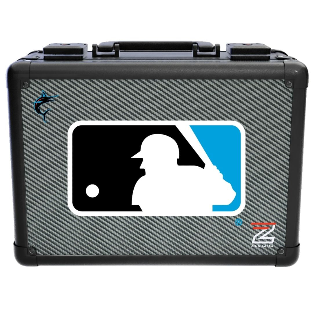 Miami Marlins - MLB Carbon Fiber Slab Cases X, 2R, XL