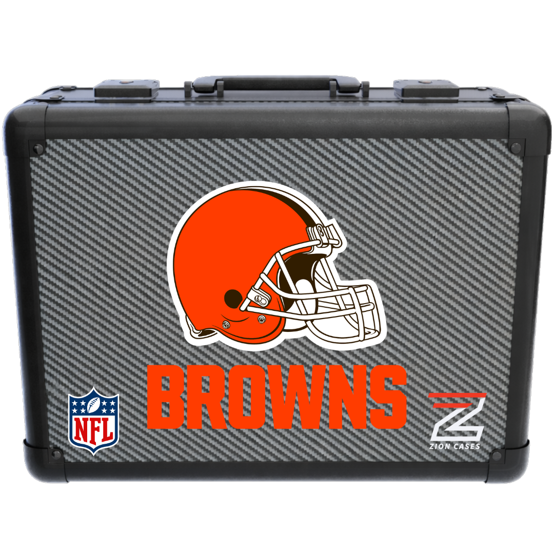 Cleveland Browns - NFL Carbon Fiber Slab Cases X, 2R, XL