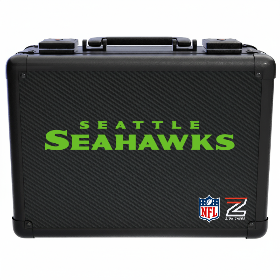 Seattle Seahawks - NFL Carbon Fiber Slab Cases X, 2R, XL