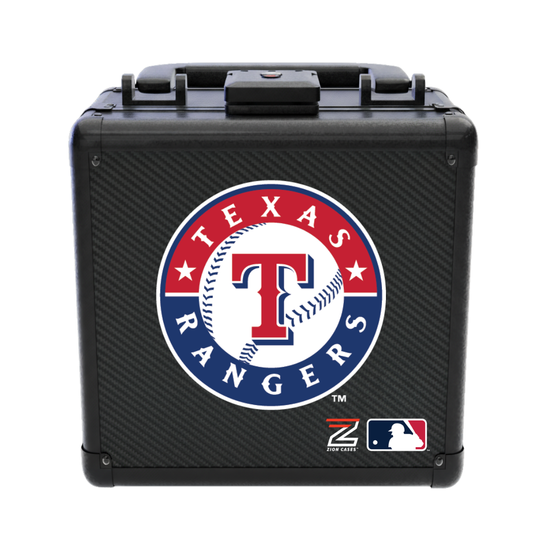 Texas Rangers - MLB Carbon Fiber Slab Cases X, 2R, XL
