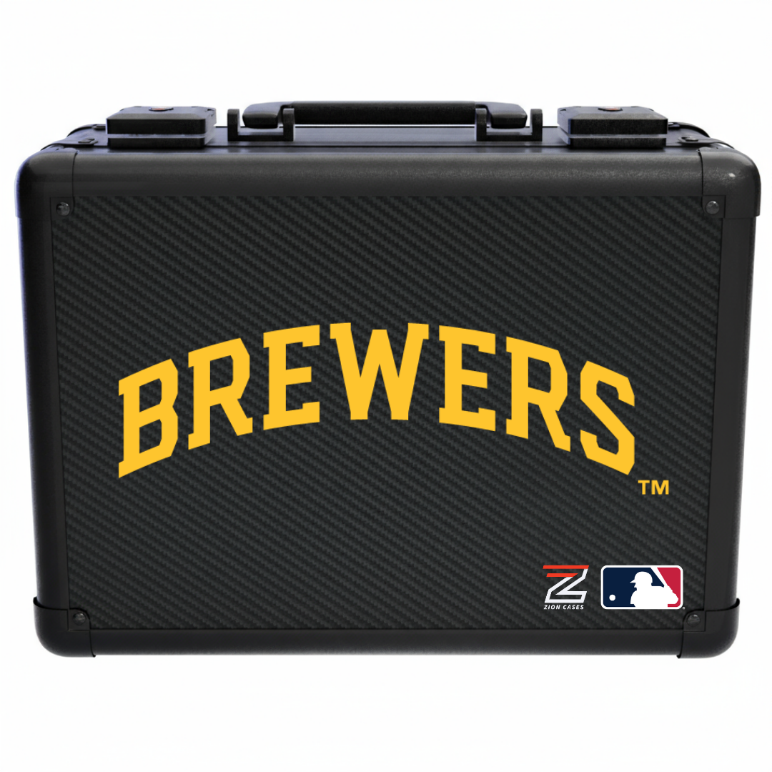 Milwaukee Brewers - MLB Carbon Fiber Slab Cases X, 2R, XL