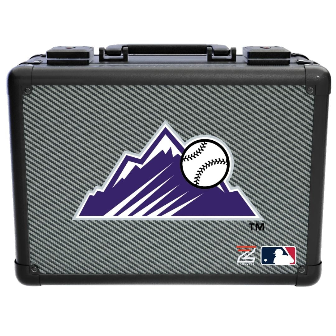 Colorado Rockies - MLB Carbon Fiber Slab Cases X, 2R, XL
