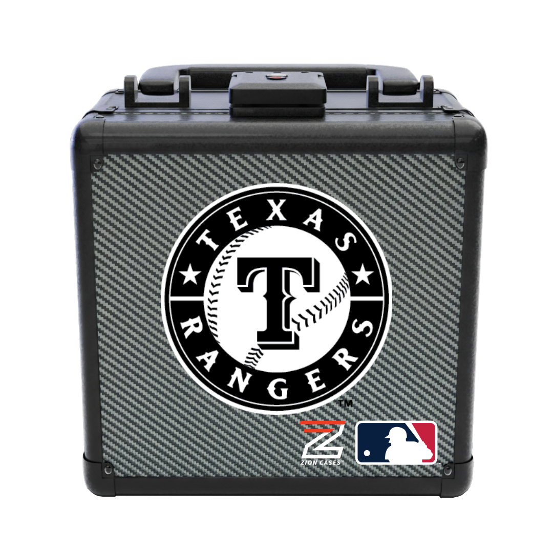 Texas Rangers - MLB Carbon Fiber Slab Cases X, 2R, XL