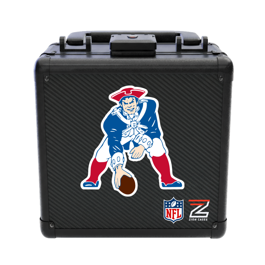 New England Patriots - NFL Carbon Fiber Slab Cases X, 2R, XL
