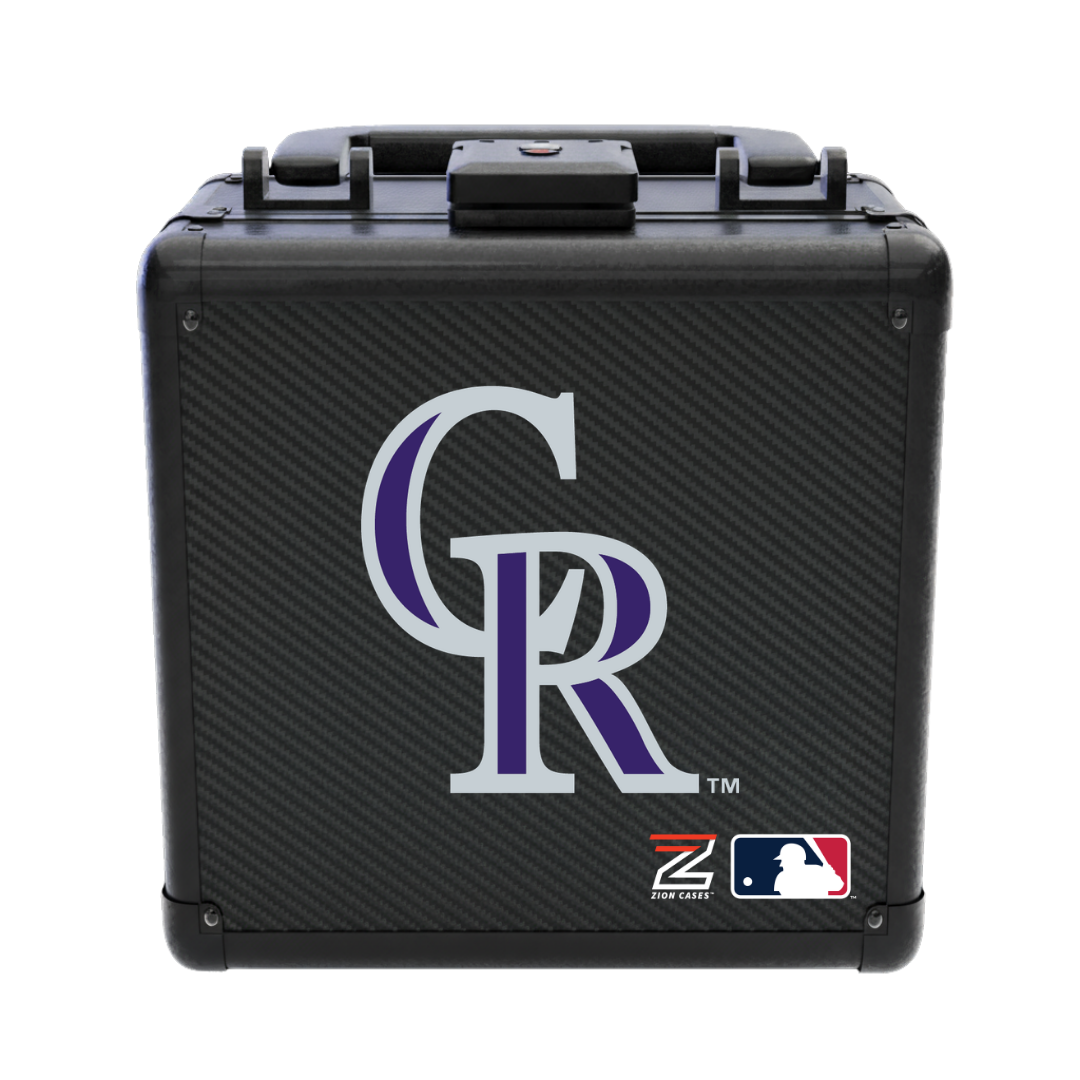Colorado Rockies - MLB Carbon Fiber Slab Cases X, 2R, XL