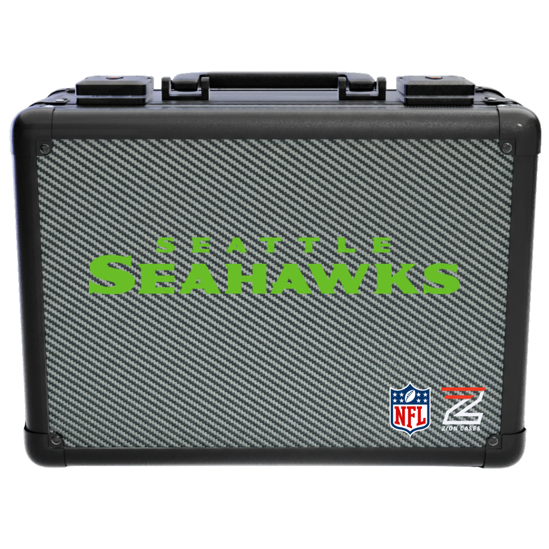 Seattle Seahawks - NFL Carbon Fiber Slab Cases X, 2R, XL