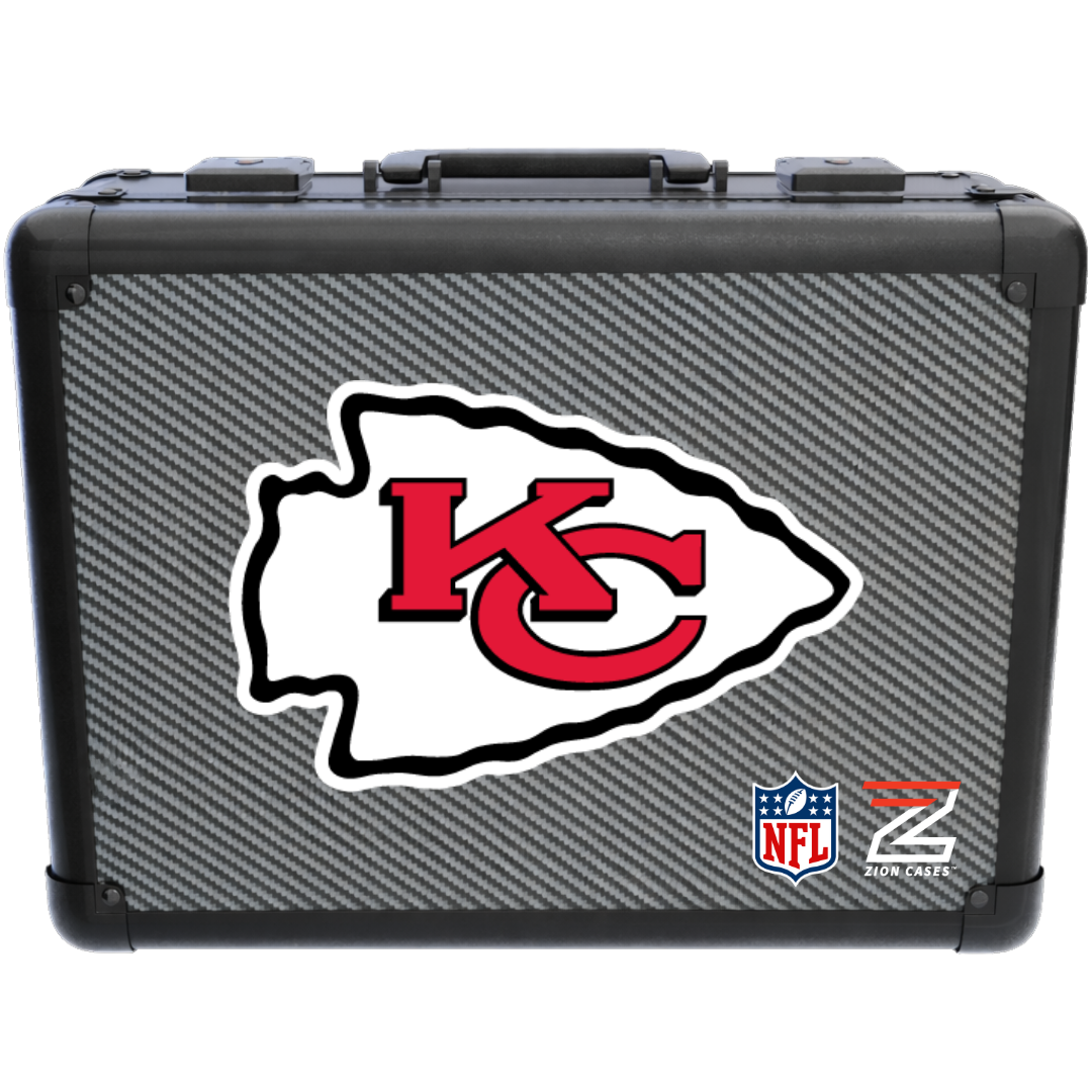 Kansas City Chiefs - NFL Carbon Fiber Slab Cases X, 2R, XL