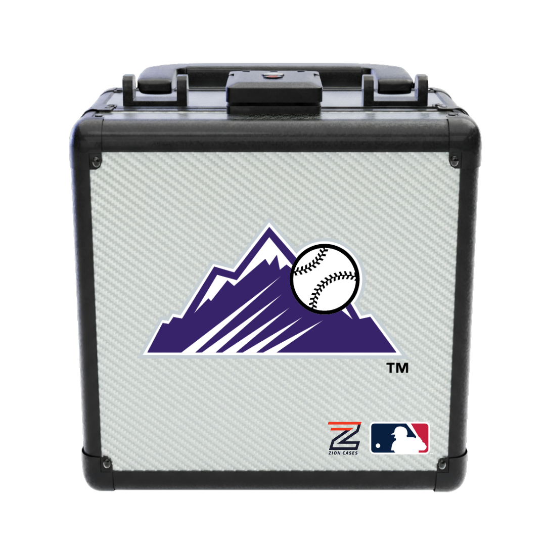 Colorado Rockies - MLB Carbon Fiber Slab Cases X, 2R, XL