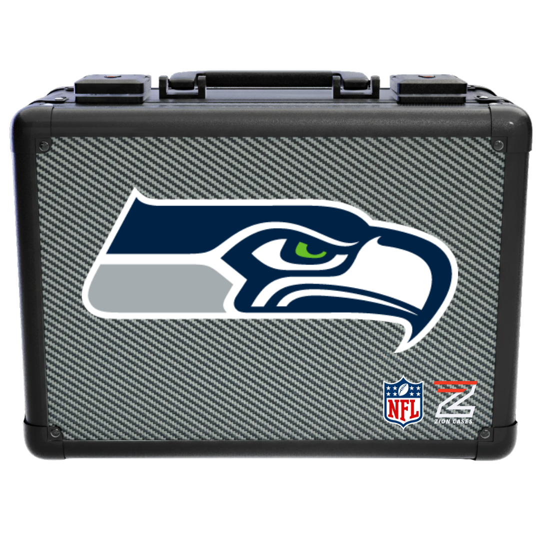 Seattle Seahawks - NFL Carbon Fiber Slab Cases X, 2R, XL