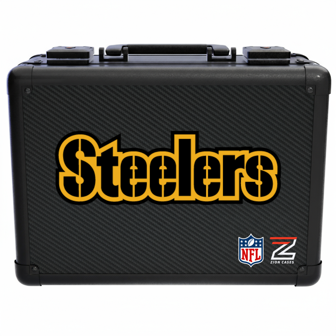 Pittsburgh Steelers - NFL Carbon Fiber Slab Cases X, 2R, XL