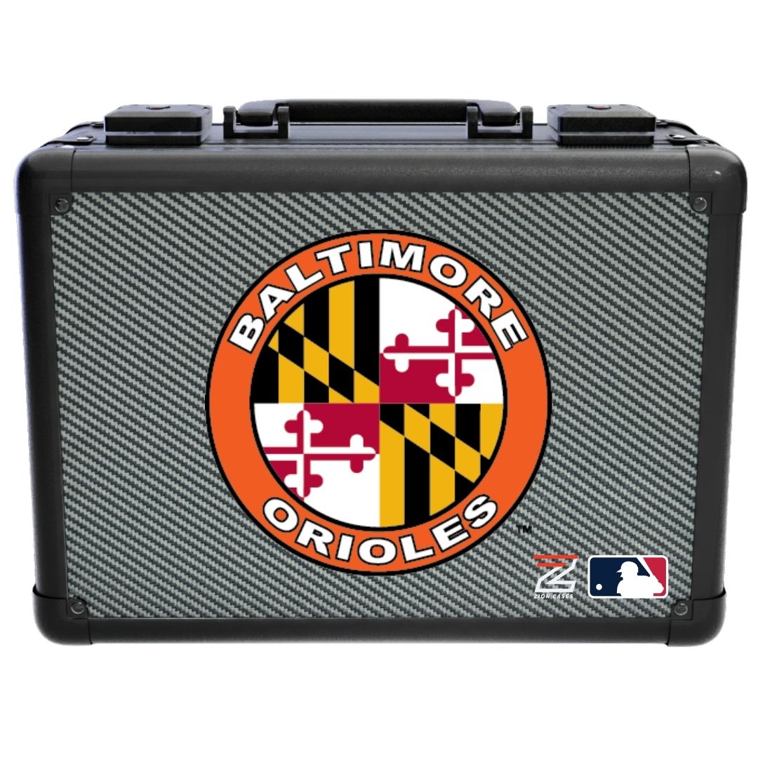 Baltimore Orioles - MLB Carbon Fiber Slab Cases X, 2R, XL
