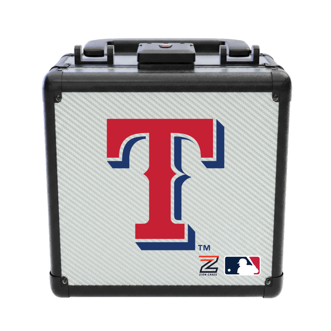 Texas Rangers - MLB Carbon Fiber Slab Cases X, 2R, XL