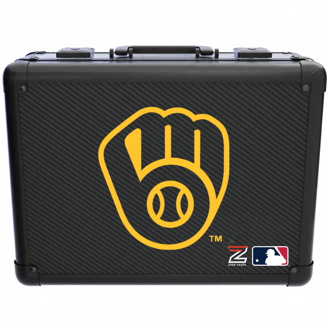 Milwaukee Brewers - MLB Carbon Fiber Slab Cases X, 2R, XL