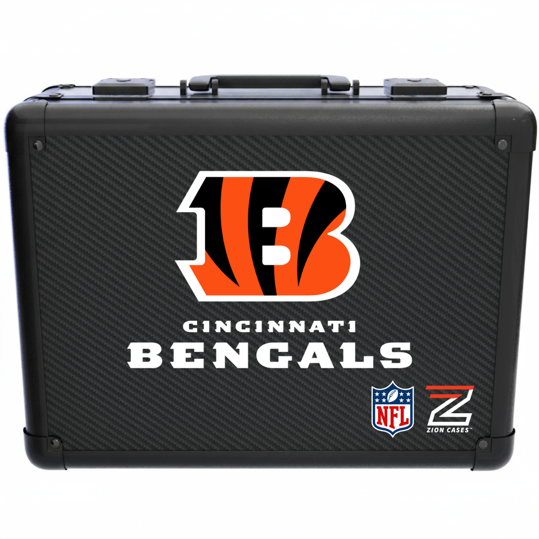 Cincinnati Bengals - NFL Carbon Fiber Slab Cases X, 2R, XL