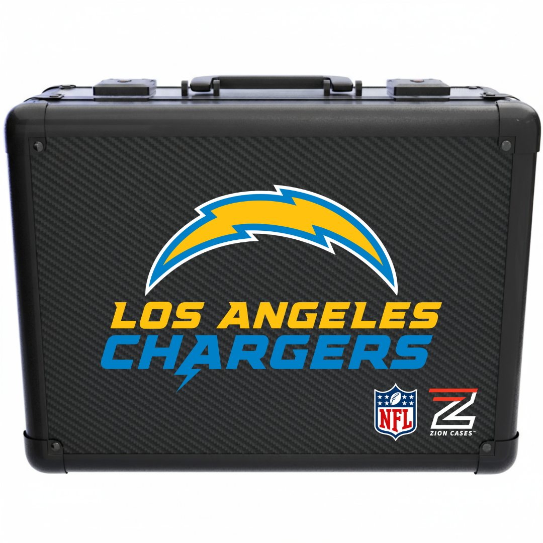 Los Angeles Chargers - NFL Carbon Fiber Slab Cases X, 2R, XL