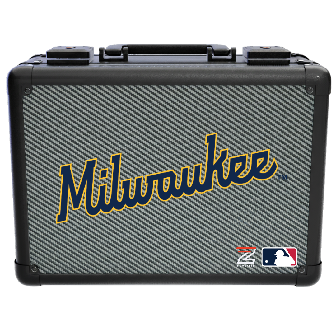 Milwaukee Brewers - MLB Carbon Fiber Slab Cases X, 2R, XL