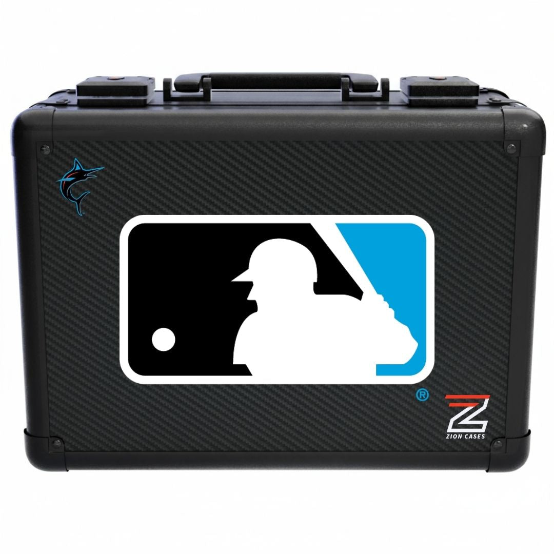 Miami Marlins - MLB Carbon Fiber Slab Cases X, 2R, XL