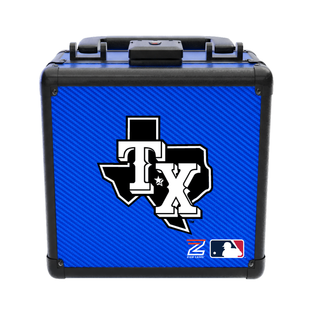Texas Rangers - MLB Carbon Fiber Slab Cases X, 2R, XL