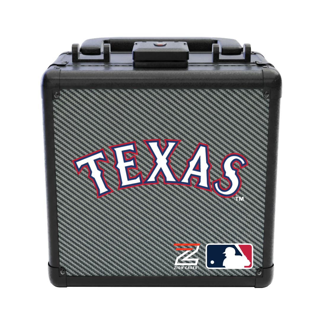 Texas Rangers - MLB Carbon Fiber Slab Cases X, 2R, XL