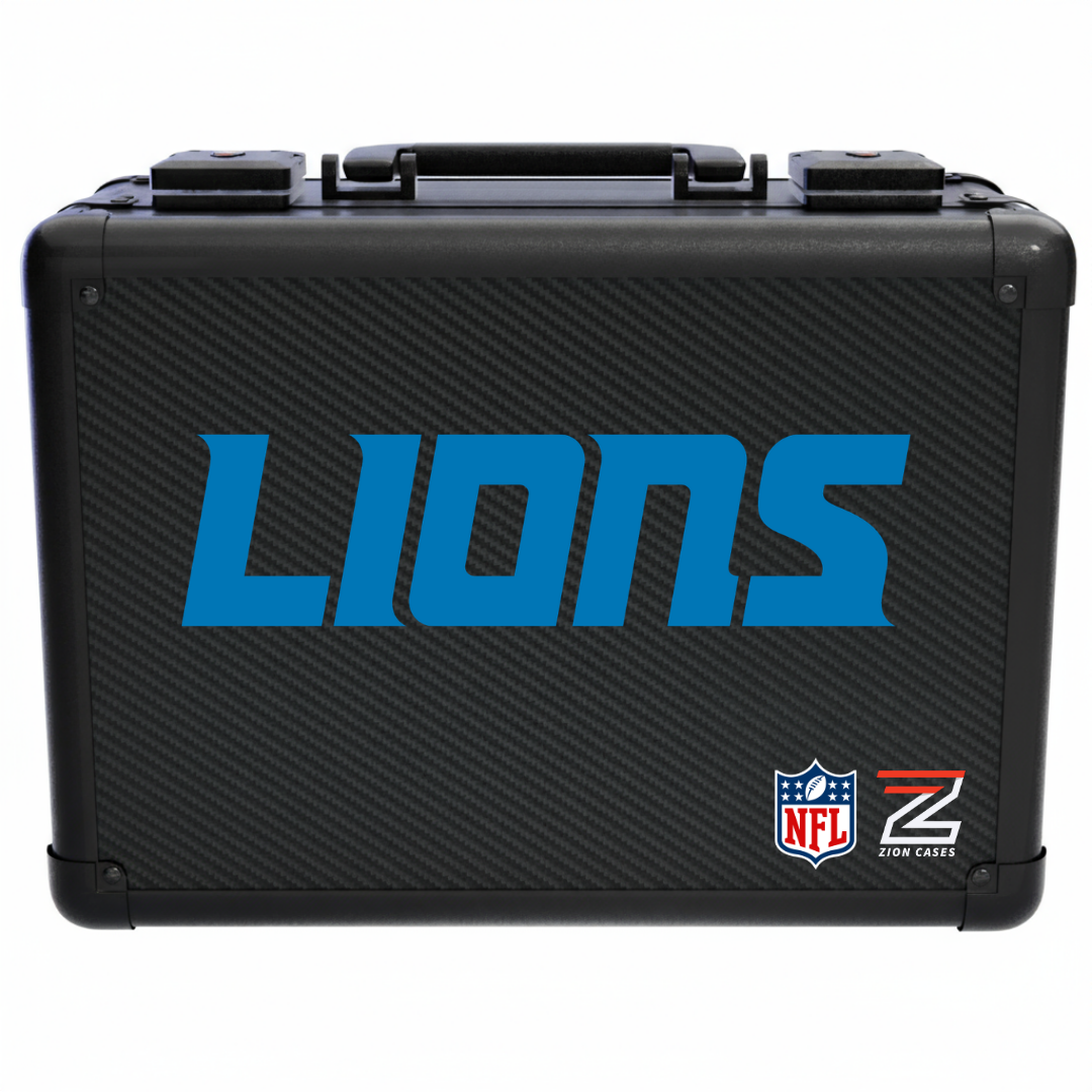 Detroit Lions - NFL Carbon Fiber Slab Cases X, 2R, XL