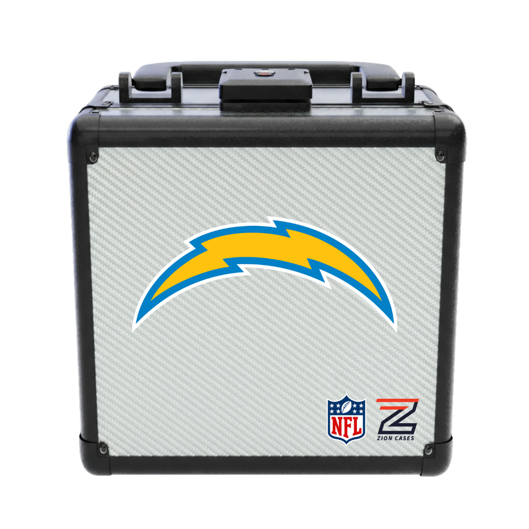 Los Angeles Chargers - NFL Carbon Fiber Slab Cases X, 2R, XL