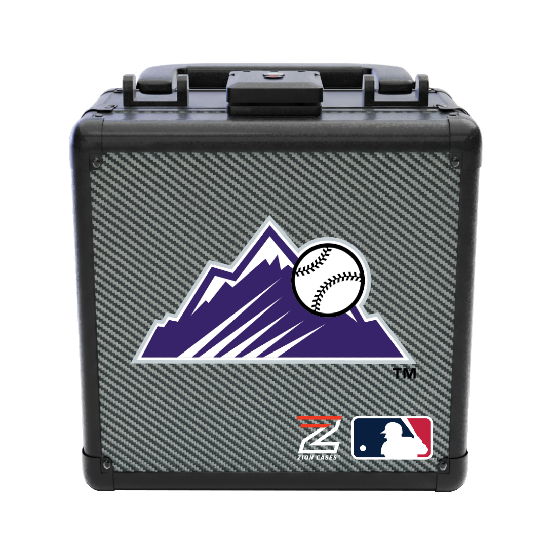 Colorado Rockies - MLB Carbon Fiber Slab Cases X, 2R, XL
