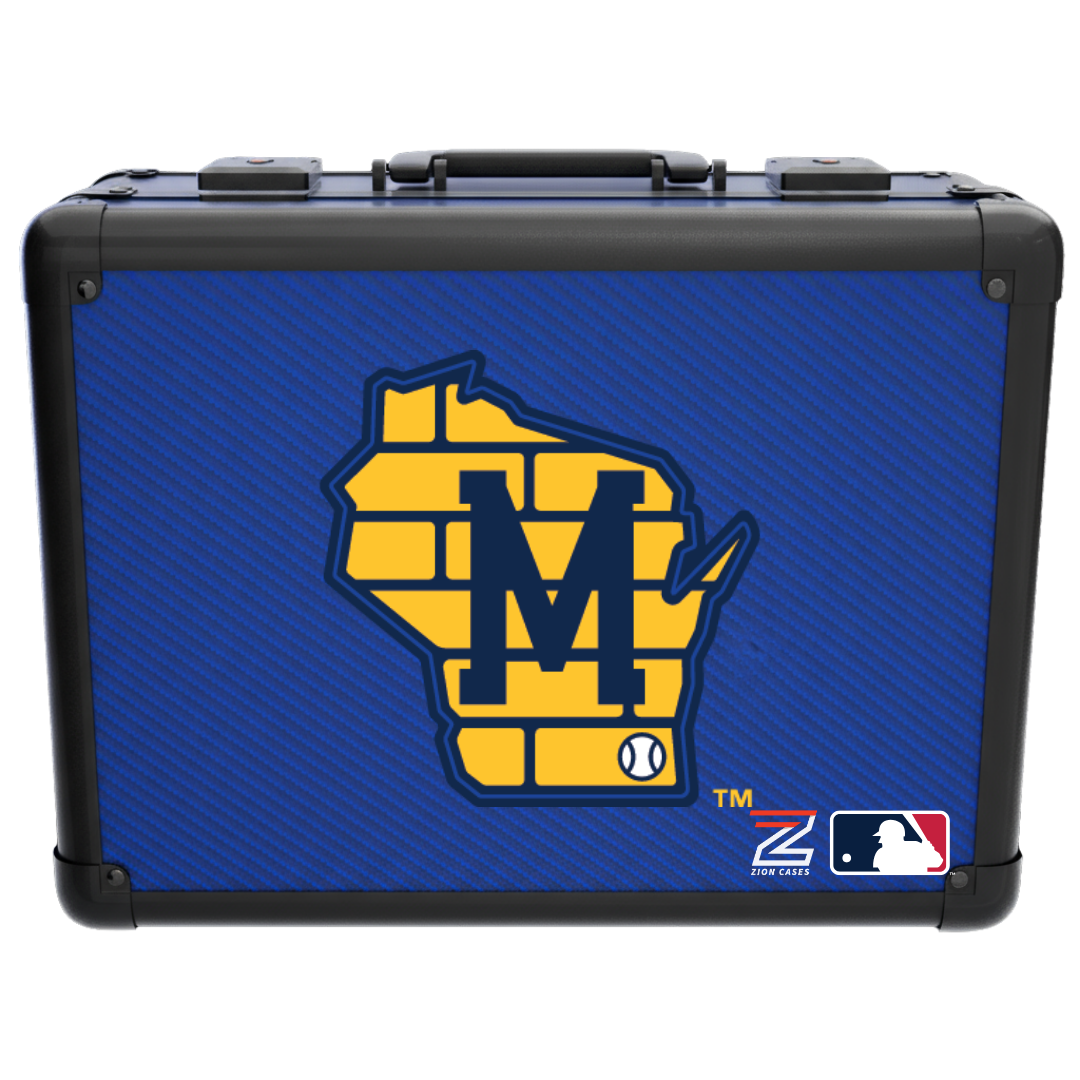 Milwaukee Brewers - MLB Carbon Fiber Slab Cases X, 2R, XL
