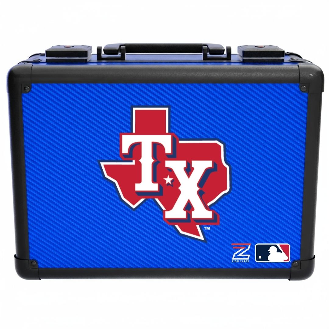 Texas Rangers - MLB Carbon Fiber Slab Cases X, 2R, XL