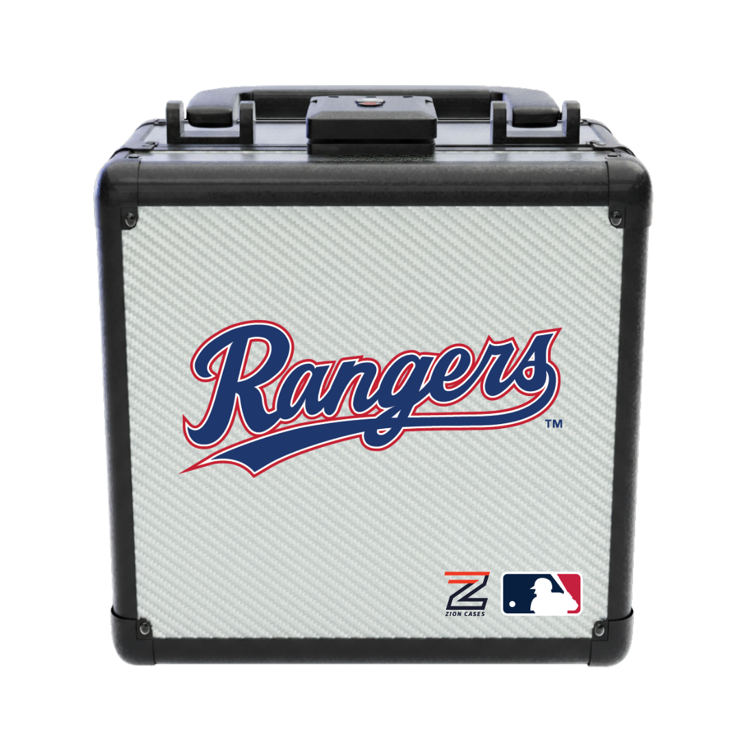 Texas Rangers - MLB Carbon Fiber Slab Cases X, 2R, XL