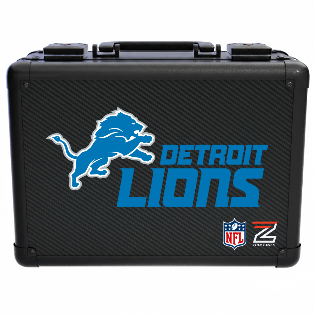 Detroit Lions - NFL Carbon Fiber Slab Cases X, 2R, XL