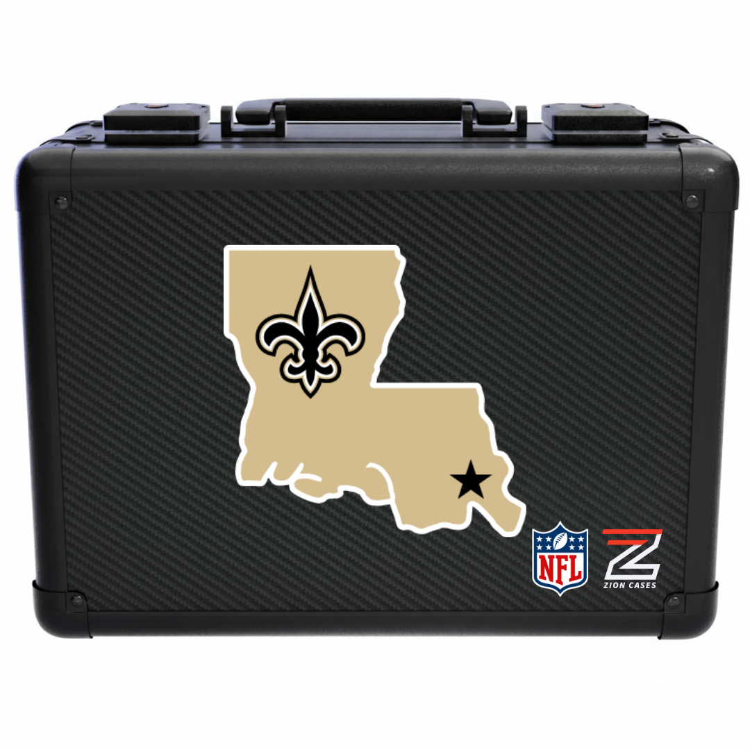 New Orleans Saints - NFL Carbon Fiber Slab Cases X, 2R, XL