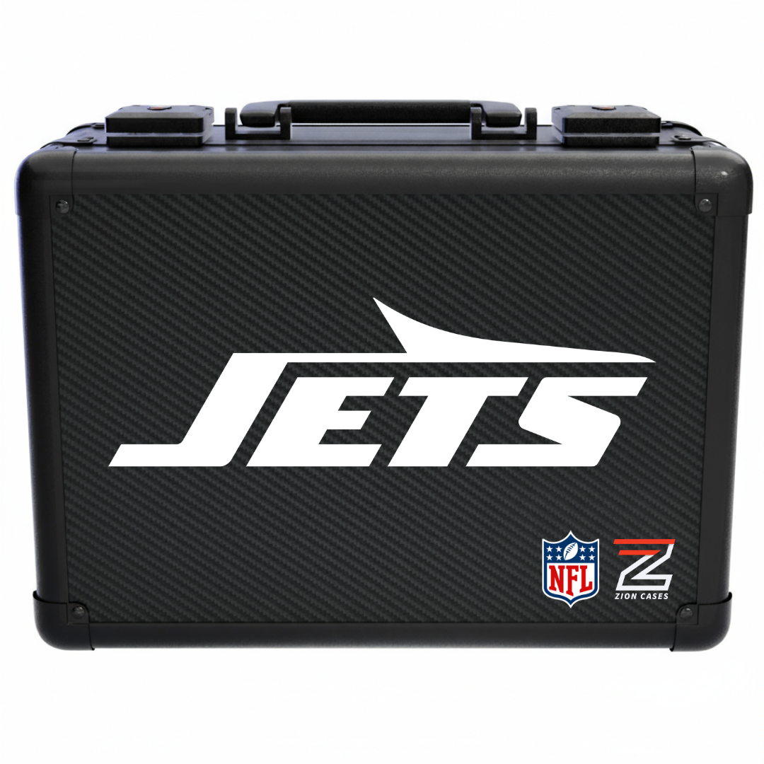 New York Jets - NFL Carbon Fiber Slab Cases X, 2R, XL