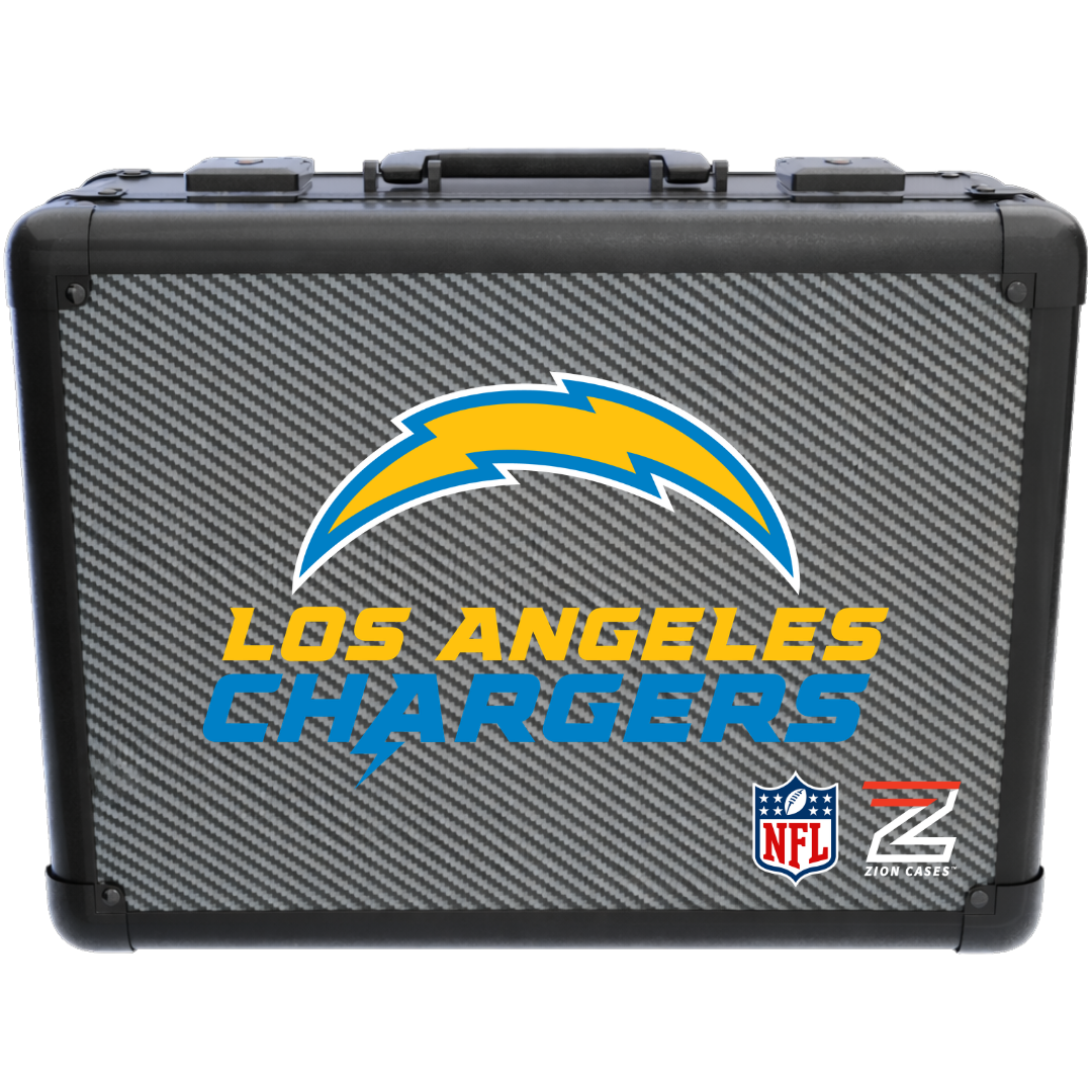 Los Angeles Chargers - NFL Carbon Fiber Slab Cases X, 2R, XL