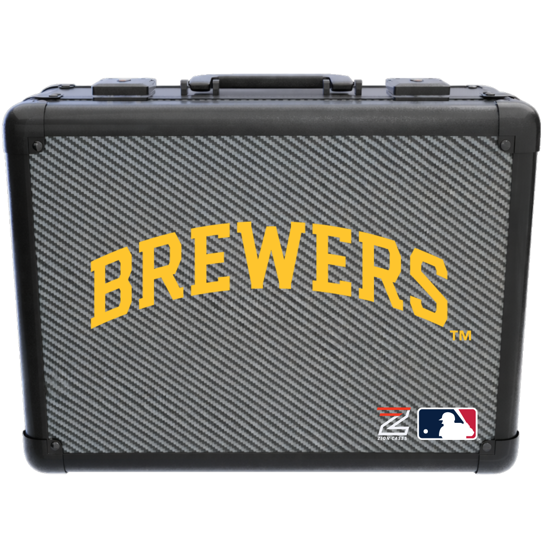 Milwaukee Brewers - MLB Carbon Fiber Slab Cases X, 2R, XL