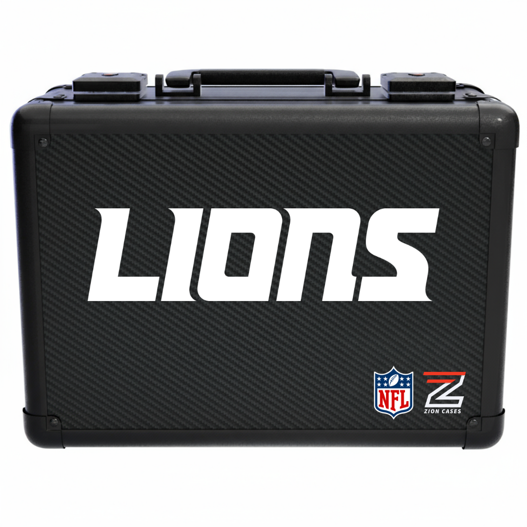 Detroit Lions - NFL Carbon Fiber Slab Cases X, 2R, XL