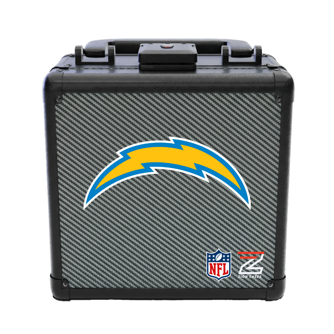 Los Angeles Chargers - NFL Carbon Fiber Slab Cases X, 2R, XL