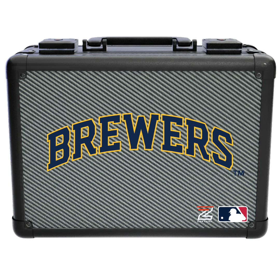 Milwaukee Brewers - MLB Carbon Fiber Slab Cases X, 2R, XL