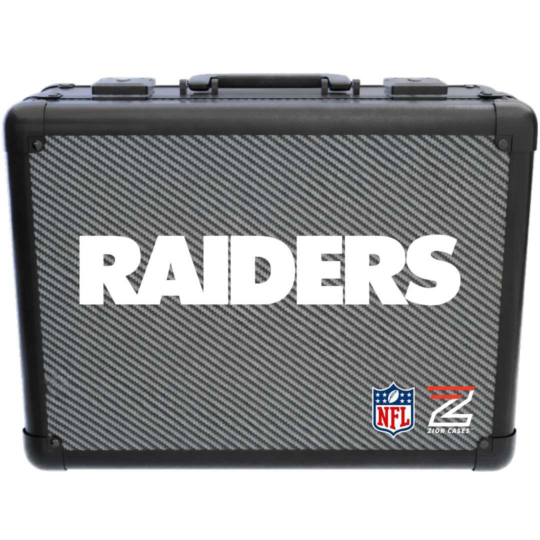 Las Vegas Raiders - NFL Carbon Fiber Slab Cases X, 2R, XL