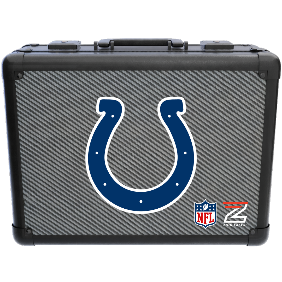 Indianapolis Colts - NFL Carbon Fiber Slab Cases X, 2R, XL
