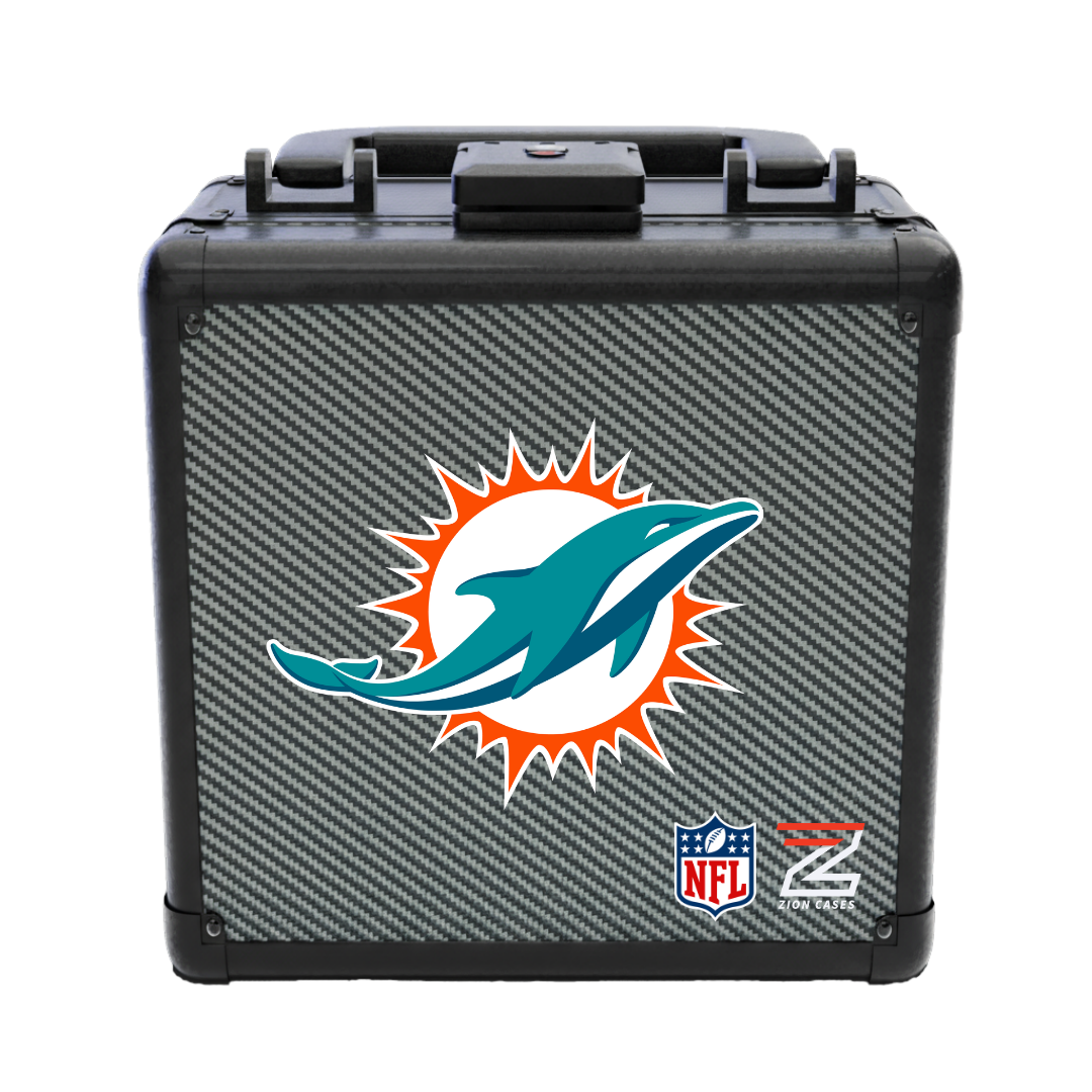 Miami Dolphins - NFL Carbon Fiber Slab Cases X, 2R, XL