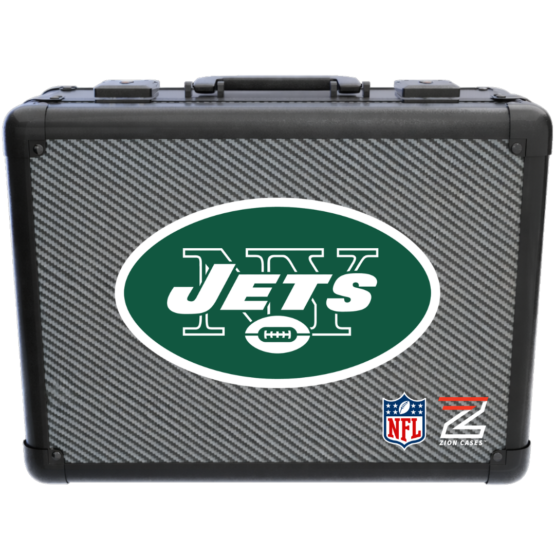 New York Jets - NFL Carbon Fiber Slab Cases X, 2R, XL