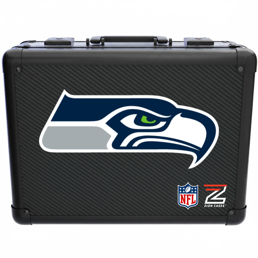 Seattle Seahawks - NFL Carbon Fiber Slab Cases X, 2R, XL