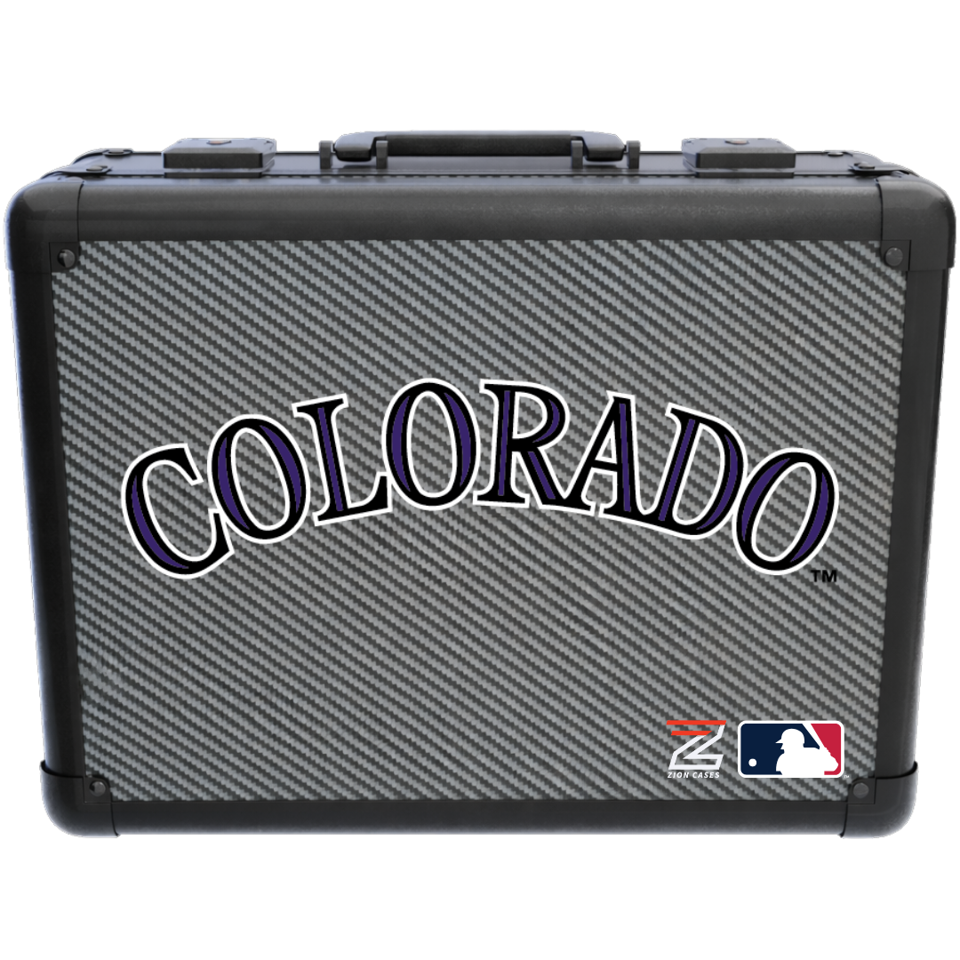 Colorado Rockies - MLB Carbon Fiber Slab Cases X, 2R, XL