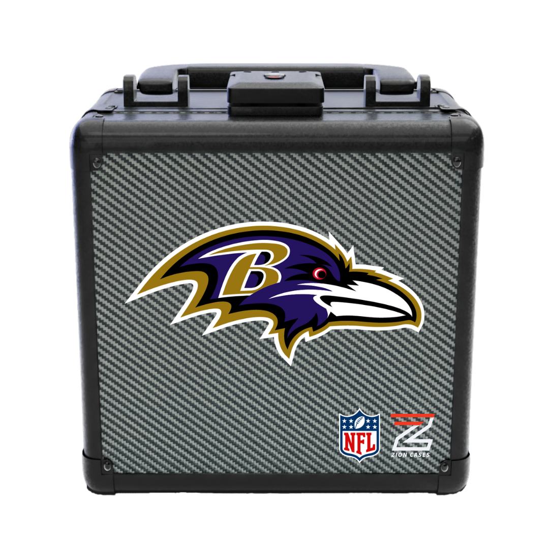 Baltimore Ravens - NFL Carbon Fiber Slab Cases X, 2R, XL