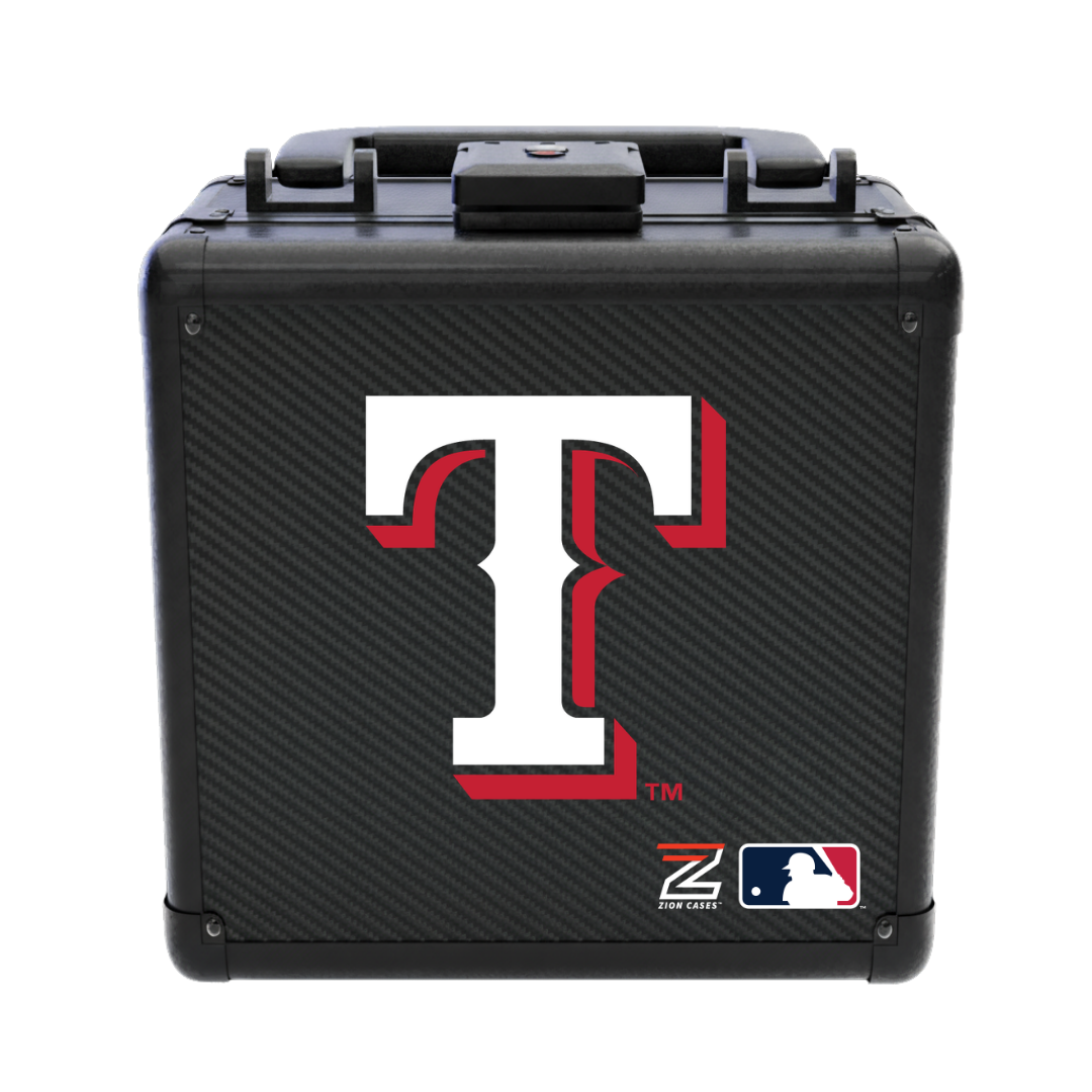 Texas Rangers - MLB Carbon Fiber Slab Cases X, 2R, XL
