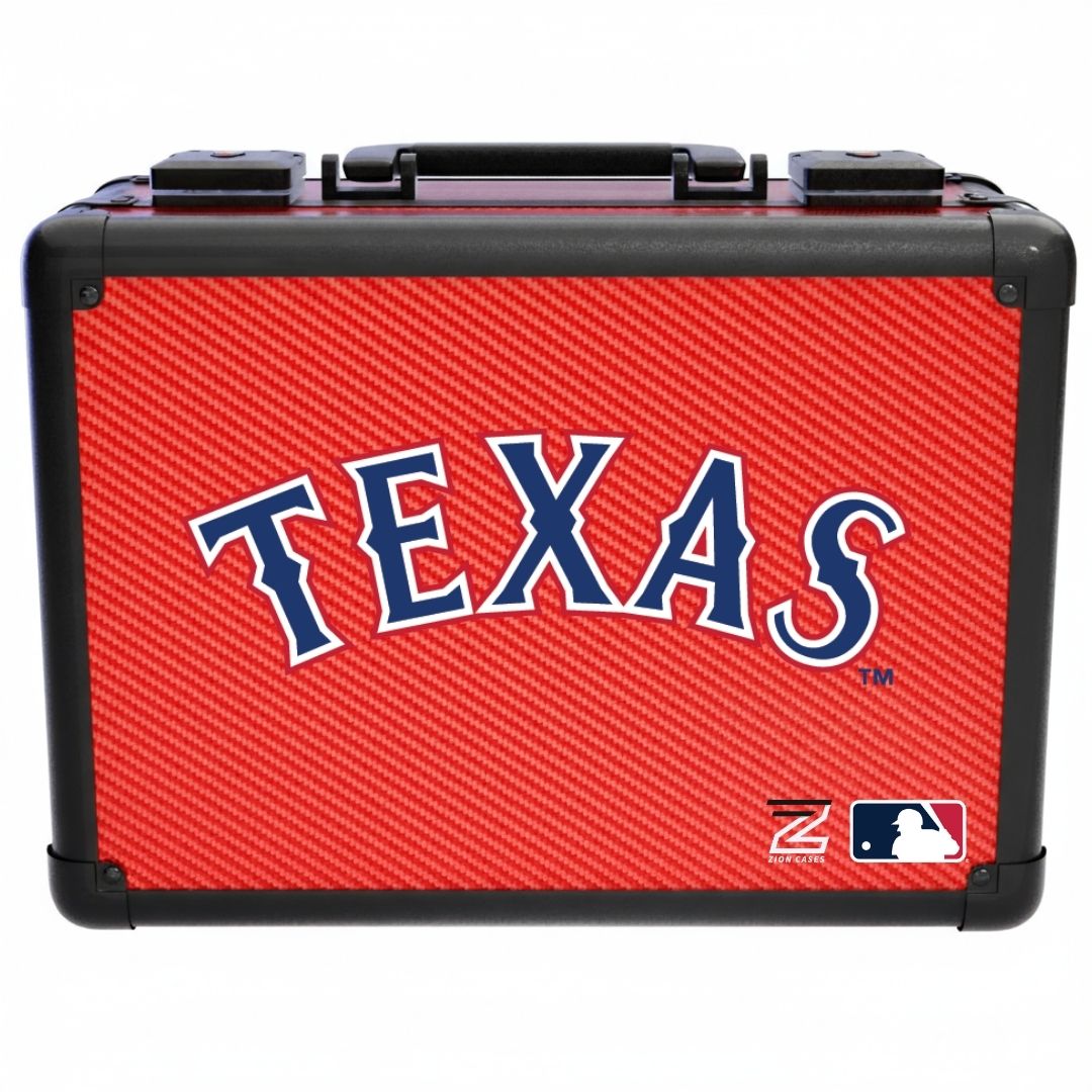 Texas Rangers - MLB Carbon Fiber Slab Cases X, 2R, XL