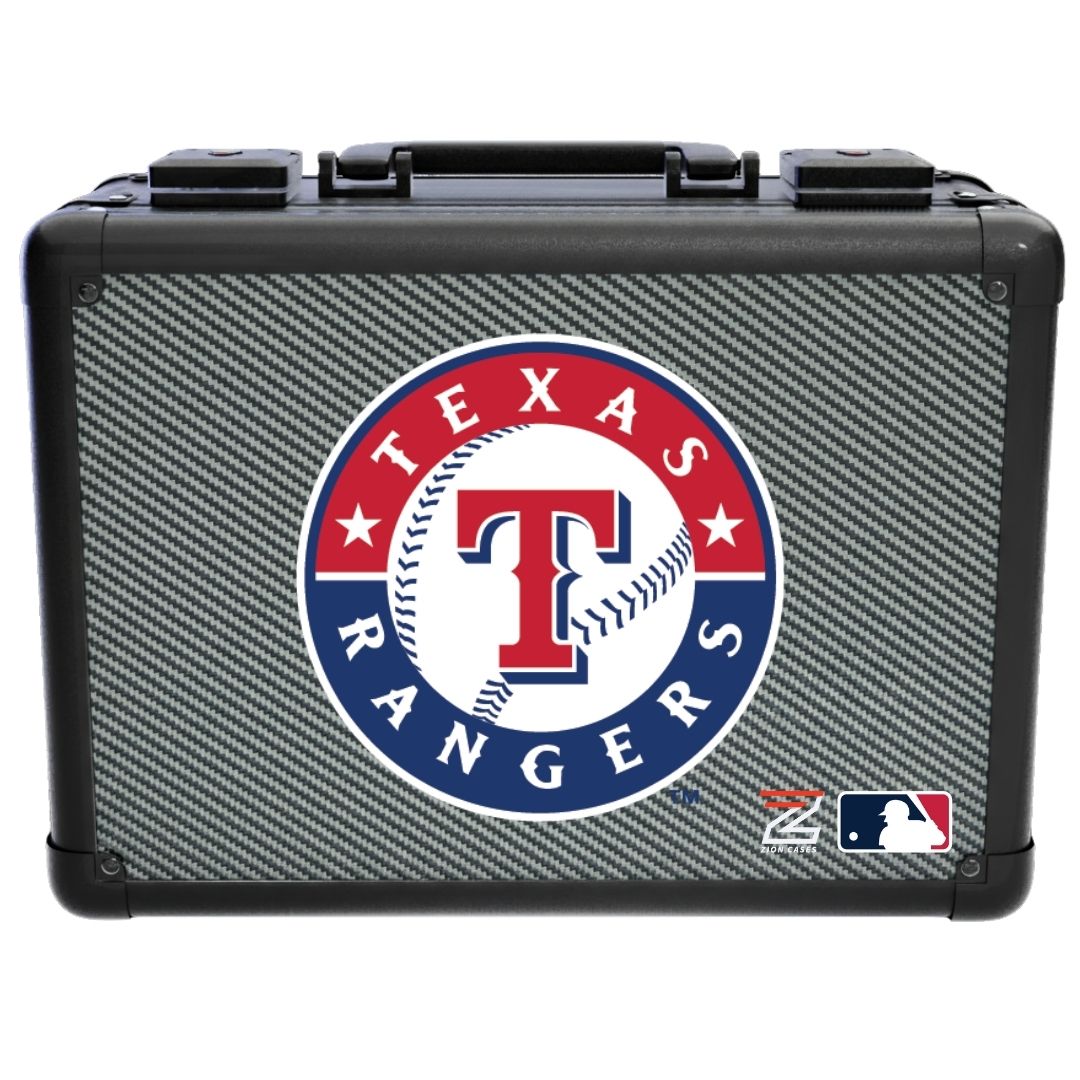 Texas Rangers - MLB Carbon Fiber Slab Cases X, 2R, XL