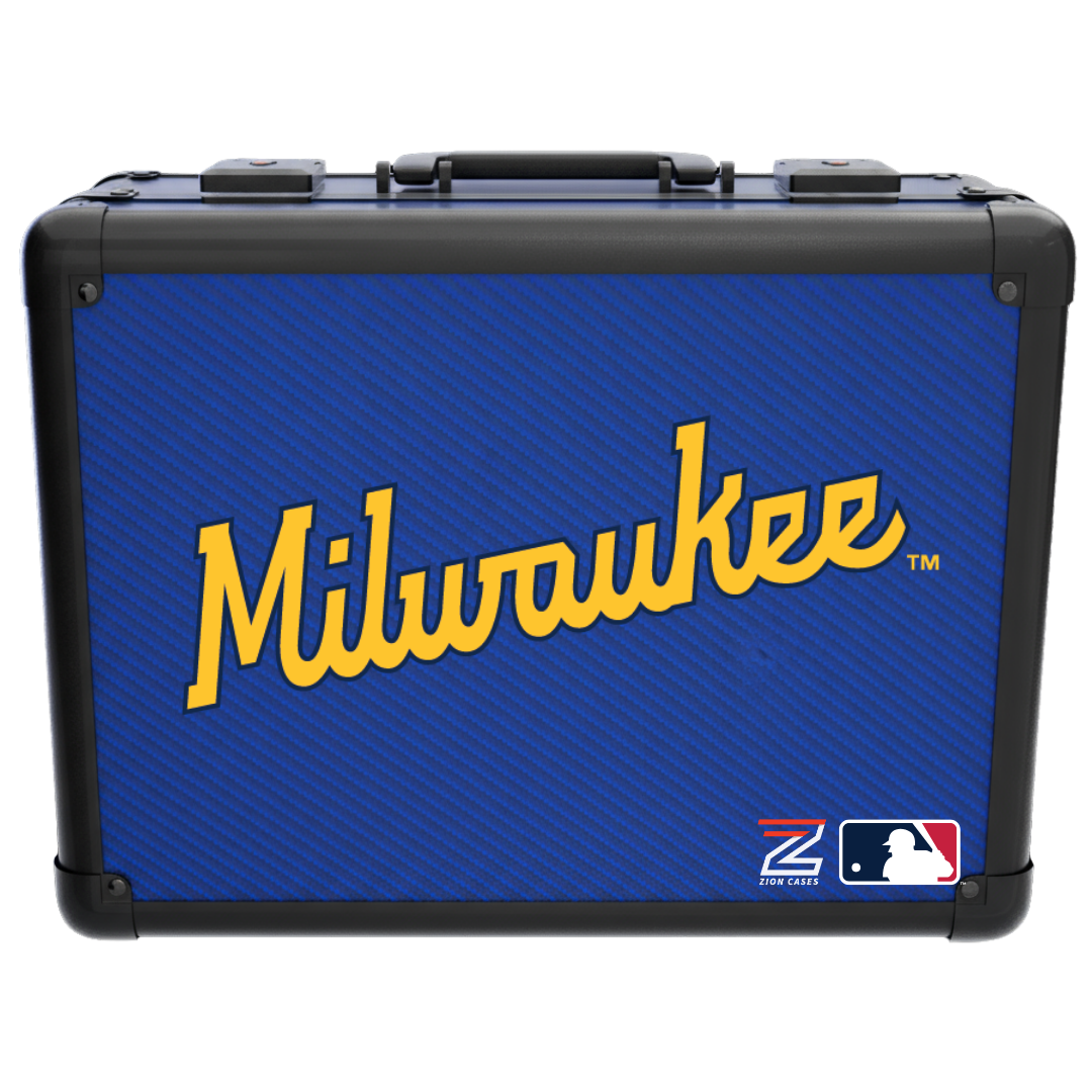 Milwaukee Brewers - MLB Carbon Fiber Slab Cases X, 2R, XL
