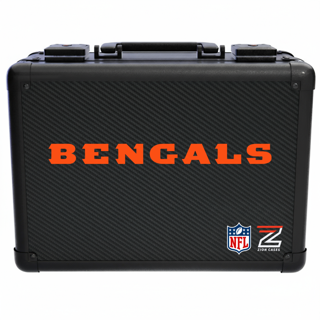 Cincinnati Bengals - NFL Carbon Fiber Slab Cases X, 2R, XL